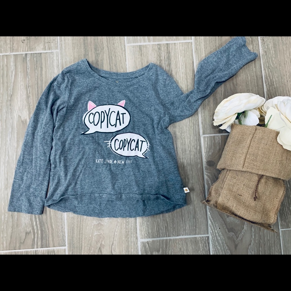 Kate Spade Girls Long Sleeve Top Size 6